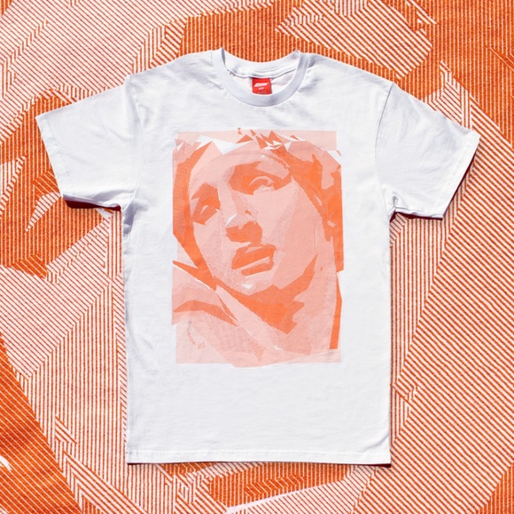 "Dawn Portrait" / Orange Tangerine Print - Picture 1 of 9